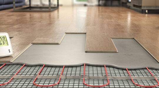 plancher radiant électrique
